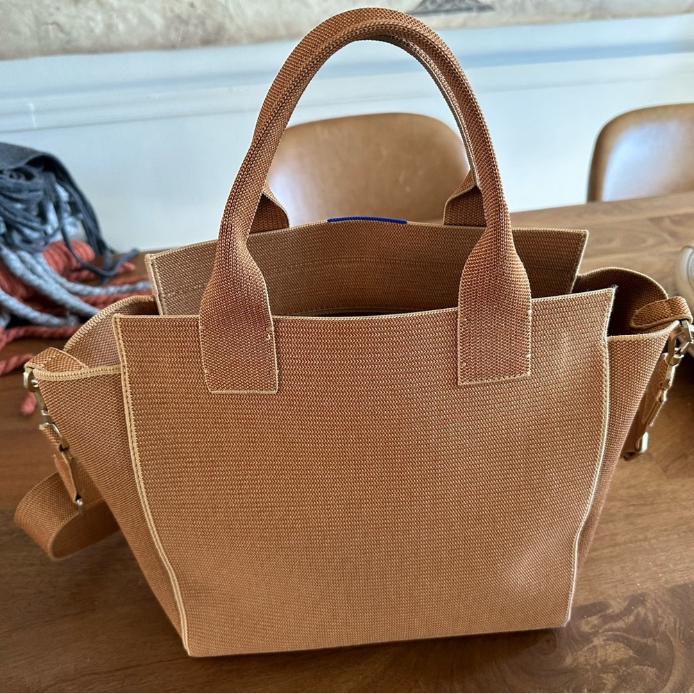 Rothy's Sienna Brown Handbag VGUC with dust bag and wash bag!